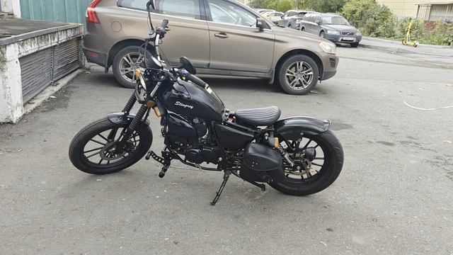 Stingray 125 custom Bobber смотреть онлайн