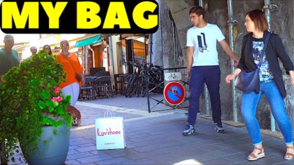 Best #Bushman Prank Reactions; (HOW I GOT MY NEW SHOES) смотреть онлайн