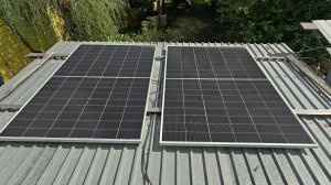 Солнечные панели по 440 Вт замеры мощности в солнечный день августа 2025