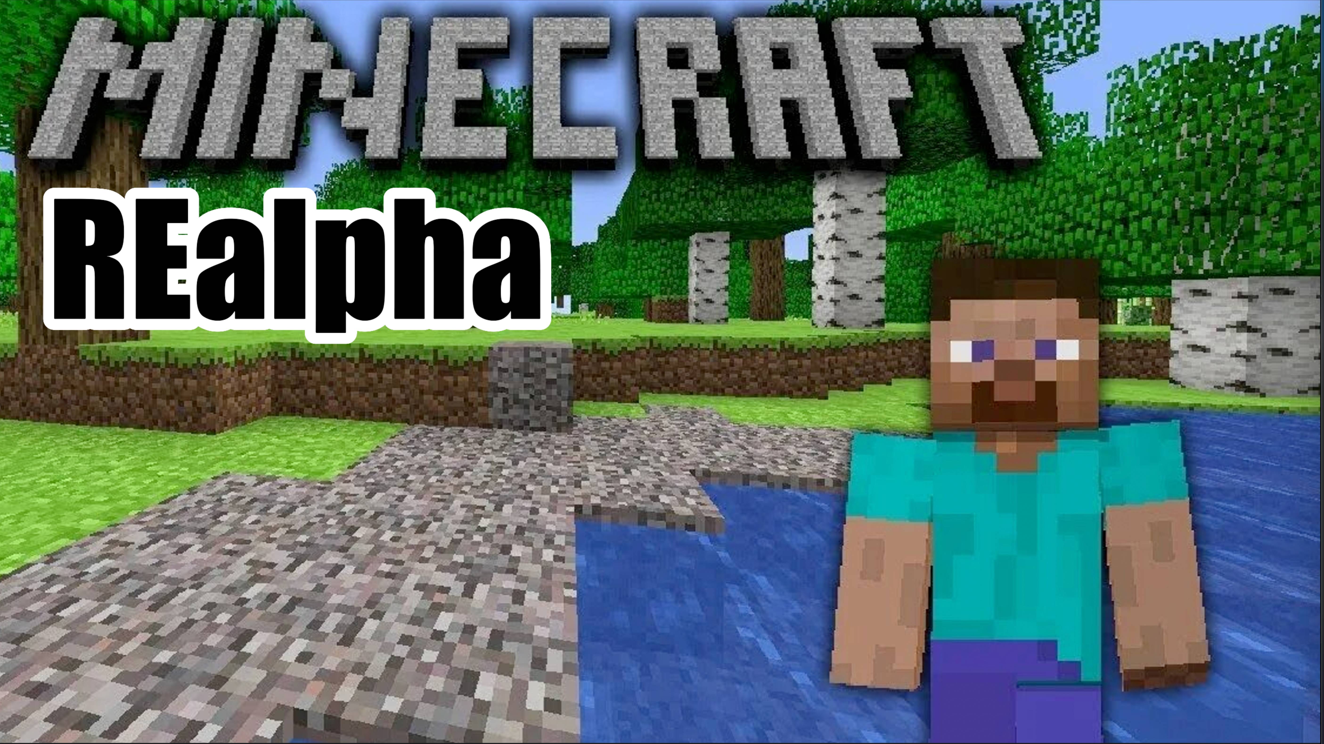 Выживание в minecraft reALPHA часть 1 (исследование гор и обустройство) смотреть онлайн