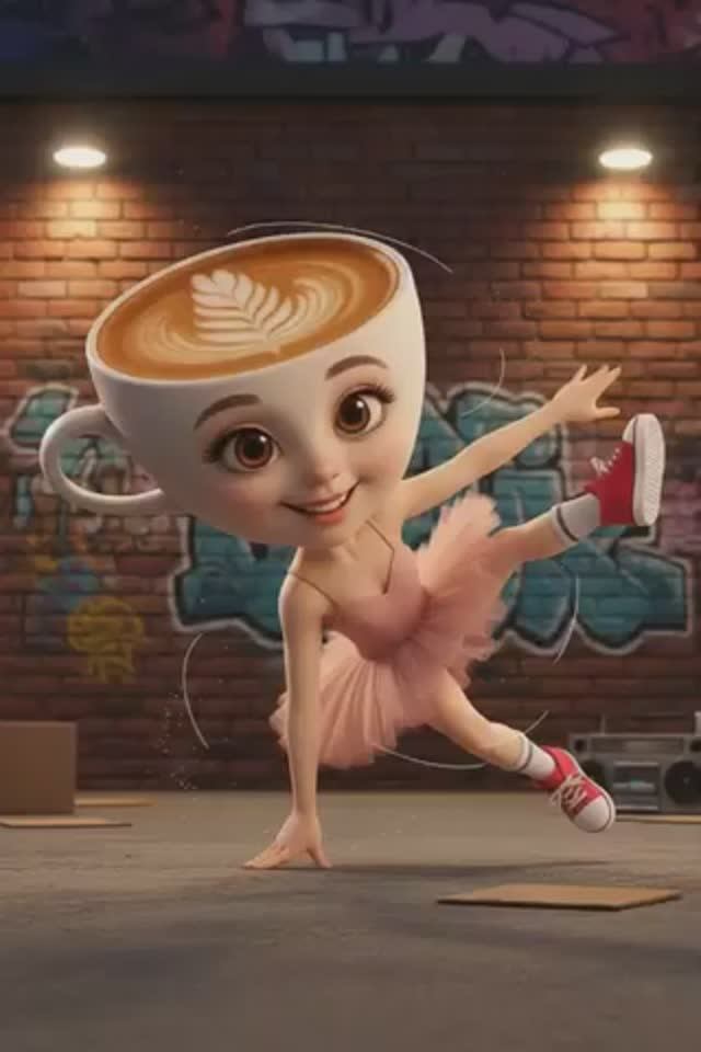 Капучино Балерина танцует
