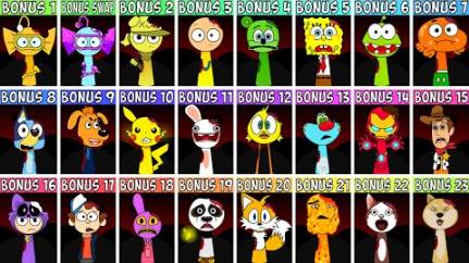 EVERY OC & BONUS Characters From Sprunki SWAPPED смотреть онлайн