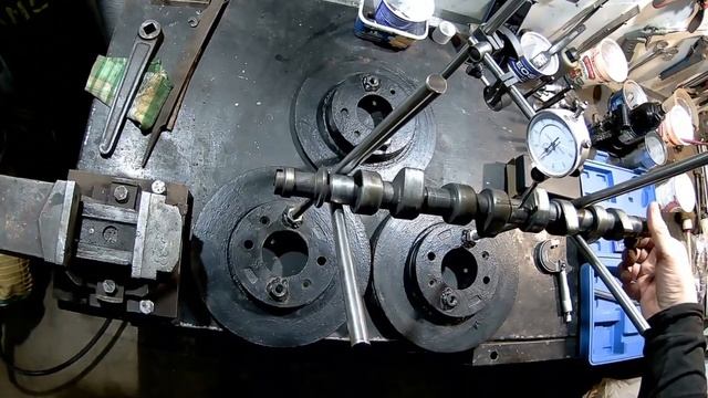 Ремонт с доработками ГБЦ Ваз 21083 2 серия. Проверка распредвала