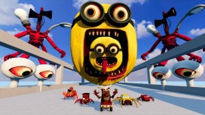 Крутые тачки против гигантских ловушек! Смогут ли машинки справиться с БЕЗУМНЫМИ ЯМАМИ в бимке