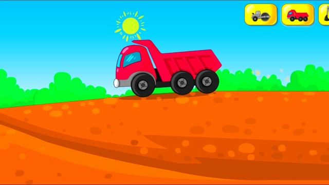Мультфильм игровой для малышей про Транспорт/ Мультик про Трактор и Грузовик/ Видео для детей смотреть онлайн