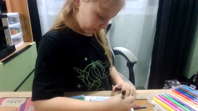 НОВЫЕ МАРКЕРЫ!!!!РИСУЮ НА БУМАГЕ😀 смотреть онлайн