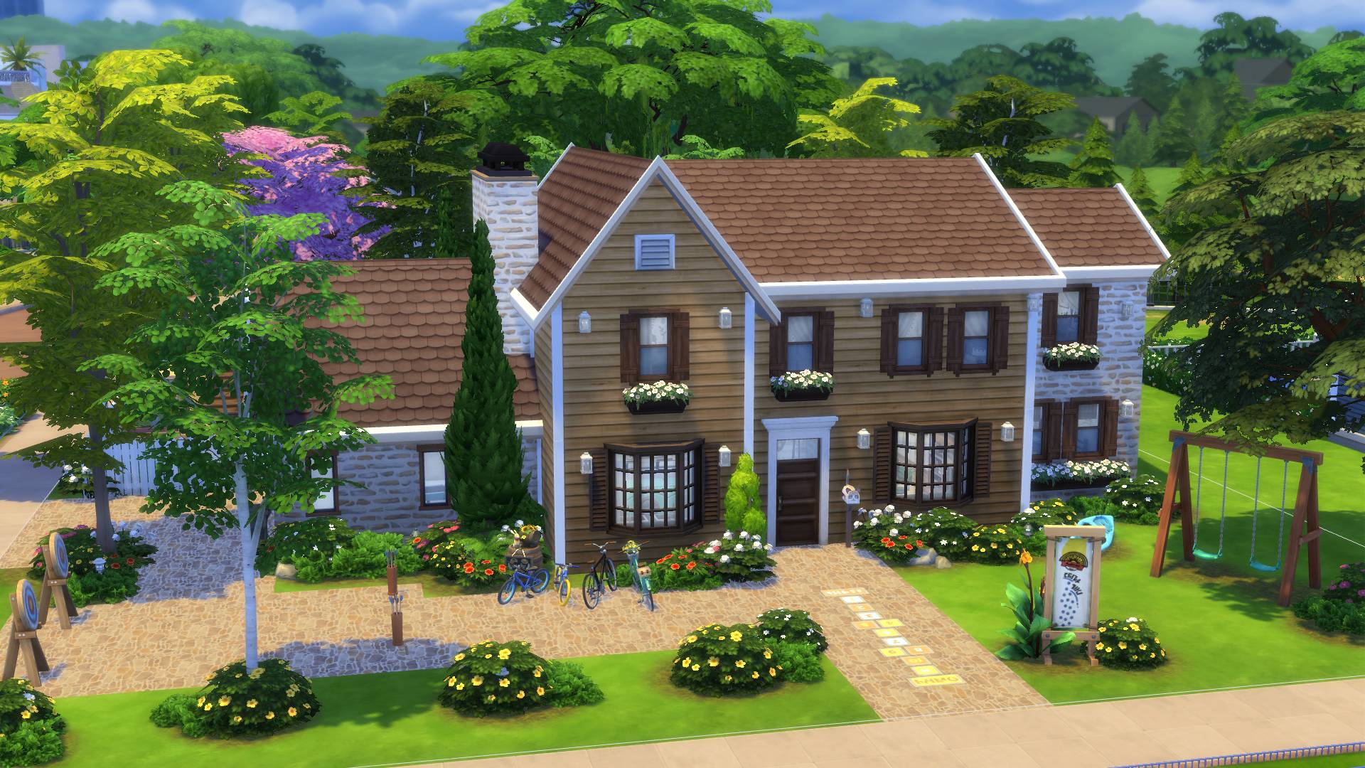 СЕМЕЙНЫЙ ОТЕЛЬ НАВСТРЕЧУ ПРИКЛЮЧЕНИЯМ / THE SIMS 4 СТРОИТЕЛЬСТВО Mulena Sims 4