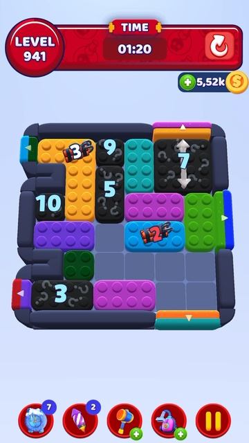 Color Block Jam 941 Уровень смотреть онлайн