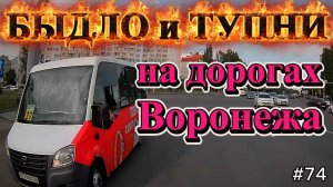 БЫДЛО и ТУПНИ на дорогах Воронежа + видео от подписчиков.