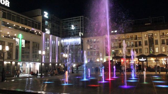 Тула! Цвето - музыкальный фонтан! смотреть онлайн