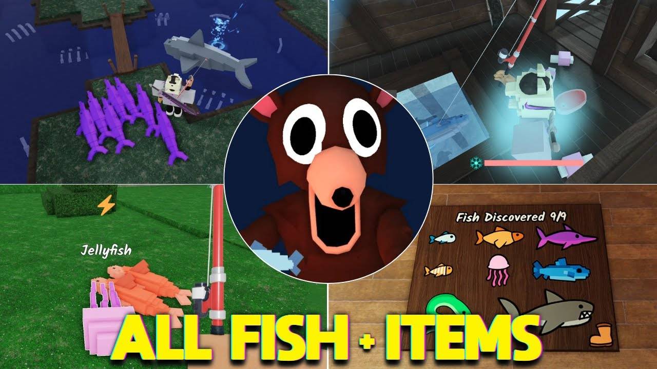 99 ночей в лесу - ВСЯ РЫБА И УЛОВИСТЫЕ ПРЕДМЕТЫ - ОБНОВЛЕНИЕ [ROBLOX] смотреть онлайн