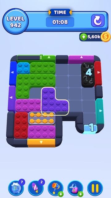 Color Block Jam 942 Уровень смотреть онлайн