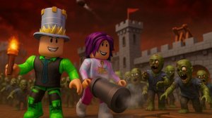 ПОСТРОЙ БАЗУ или НЕ ВЫЖИВИШЬ в РОБЛОКС! АТАКУЮТ ЗОМБИ и ИНОПЛАНЕТЯНЕ! ДОЧКА КРУЧЕ ПАПЫ!