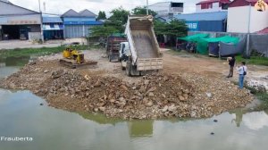 Строительство, засыпка очередной объект