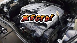 Жесть на СТО или будни автомехаников #278 Таракан. Туарег на VR6 с первого раза не победил!