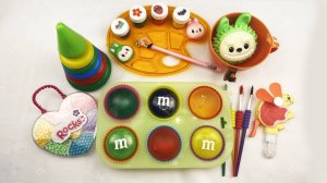 Мультики для Детей. Как сделать ярких цветных Лабубу. Мультики залипалки для малышам