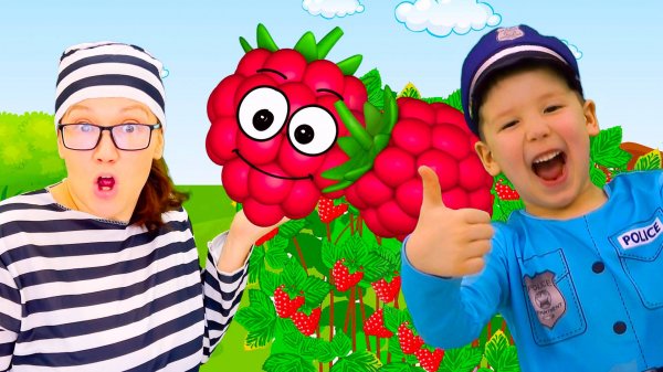 Развивающие мультики для детей Песенки про фрукты Брозаврики Фрукты детям Синий трактор и машинки