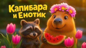 КАПИБАРА  и ЕНОТИК | Мультик Сказка  для детей
