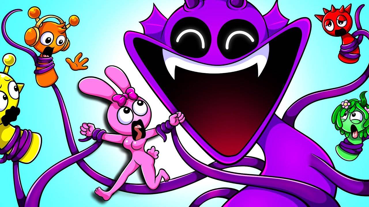 Суперсемейка Спрунки - ДЮРПЛ - МОНСТР!? | Анимация Суперсемейки Спрунки