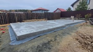 Фундамент для бани 13,5х5,5