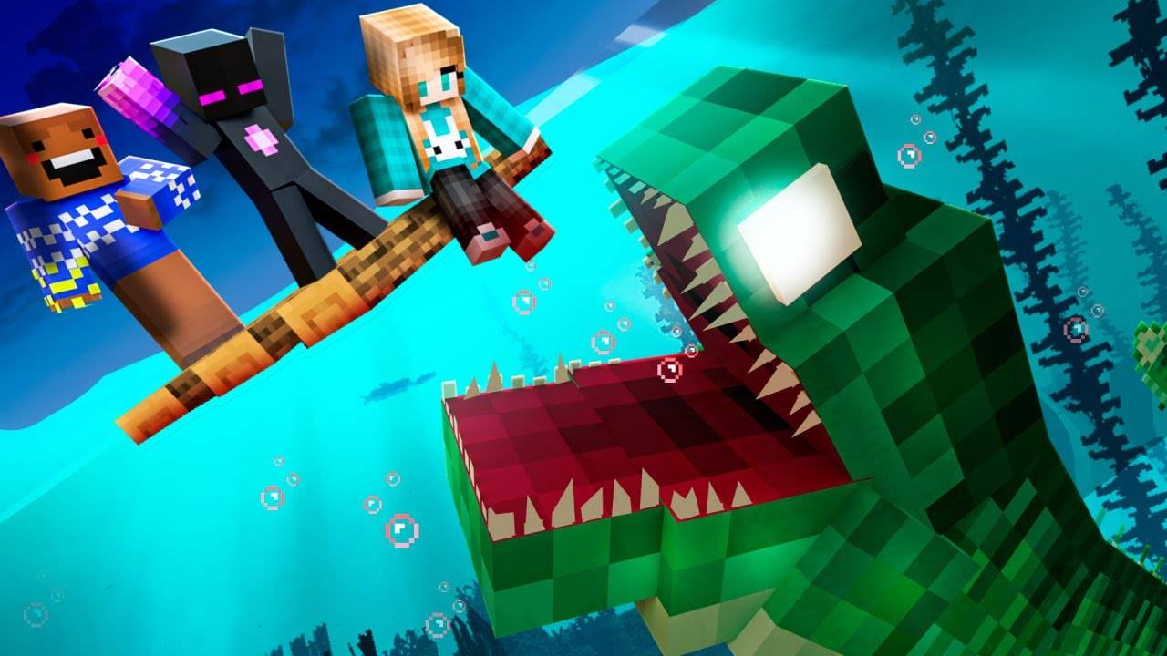 ✅ Мы Попали На ПЛОТ УЖАСА в Майнкрафт! ( Очень страшно ) смотреть онлайн