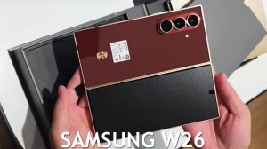 Samsung W26 первый обзор на русском