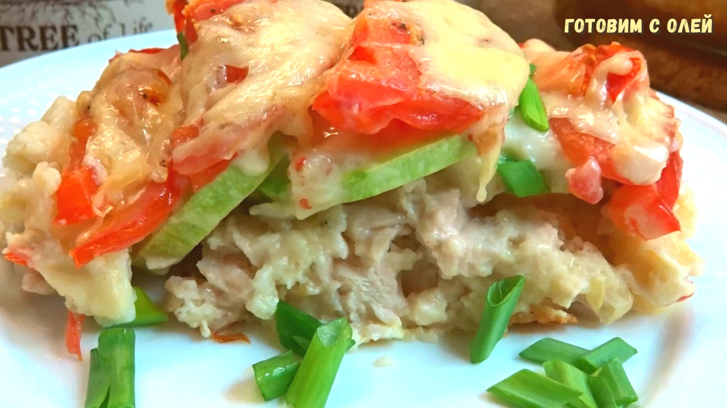Можно есть даже ночью. Вкуснятина из куриного филе и овощей в духовке