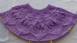 Круглая кокетка ч.3 с 45 ряда.