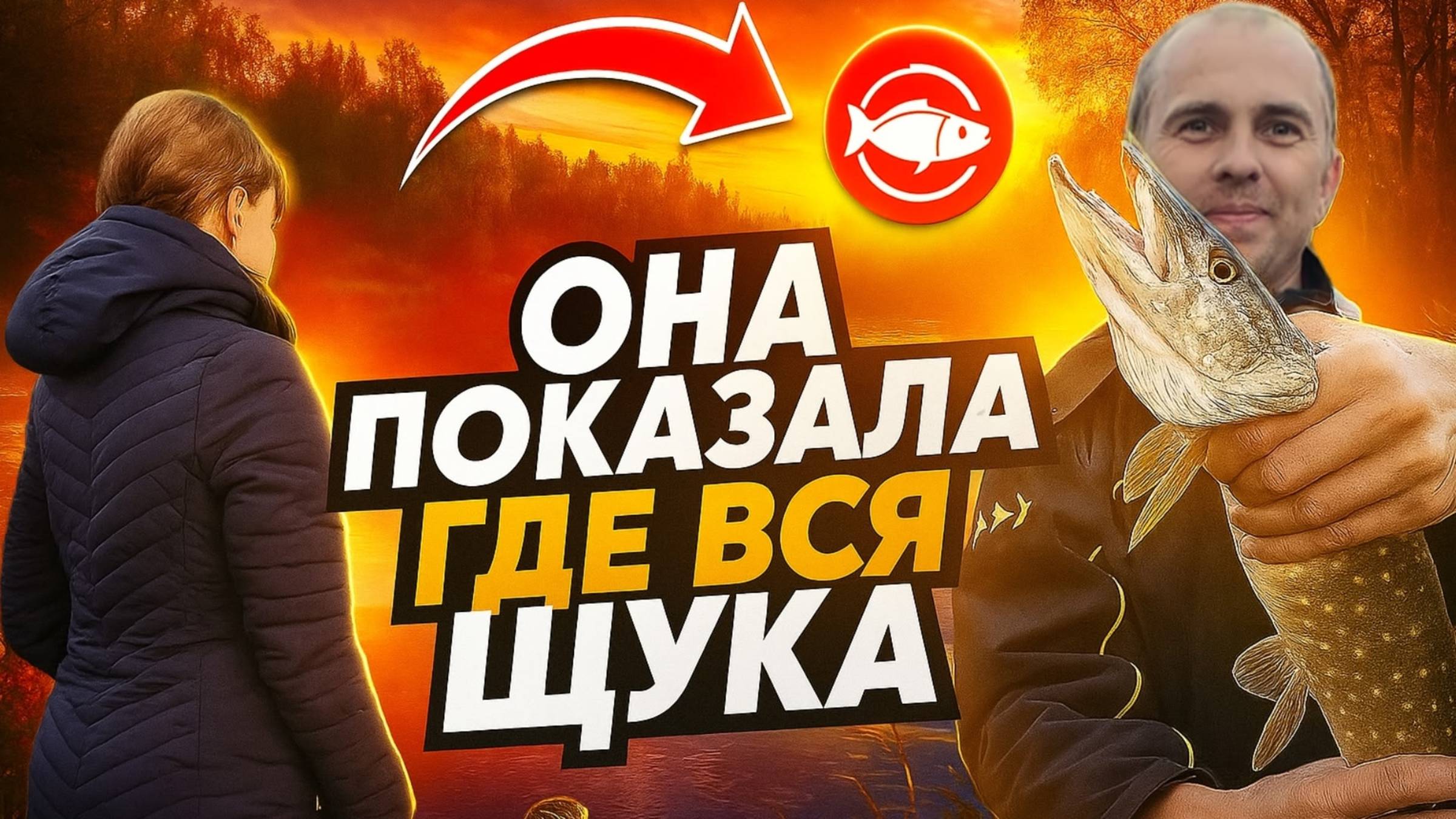 Рыбалка с проводницей. Она показала где вся щука. Спиннинг на малой реке. смотреть онлайн