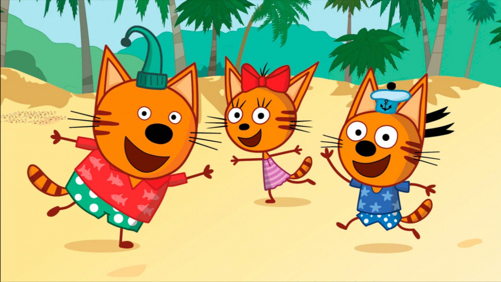 Мультик три кота большое путешествие смотреть онлайн