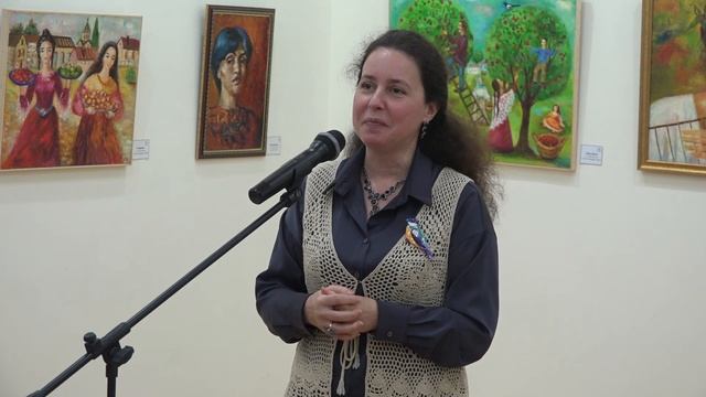 Открытие выставки Дивная птица