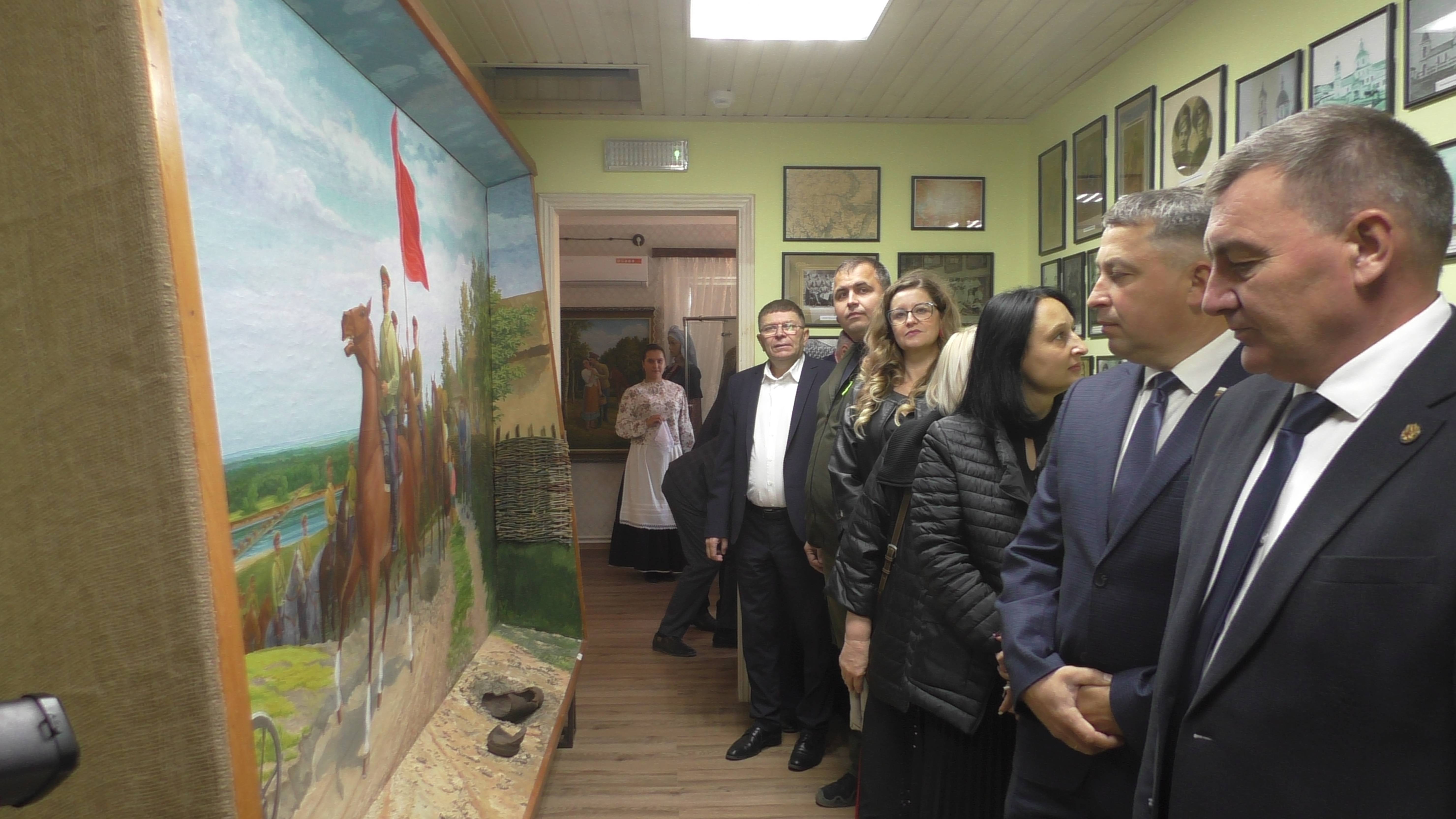 Открытие музея станицы Кумылженской.