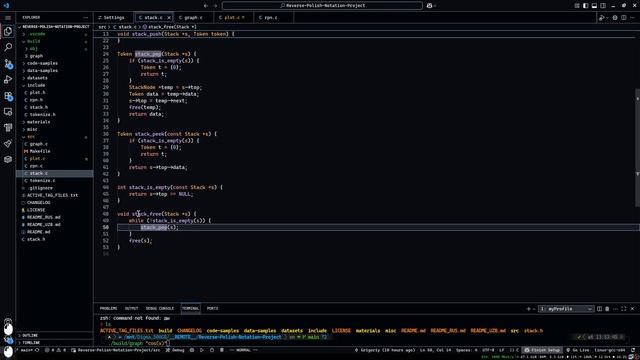 Групповой проект Школа 21. Обратная польская нотация RPN смотреть онлайн