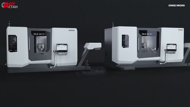 Обзор токарного-фрезерного станка DMG MORI CLX 550 TC смотреть онлайн