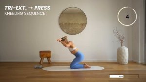 Тренировка на всё тело с гантелями | 40 минут | Пилатес