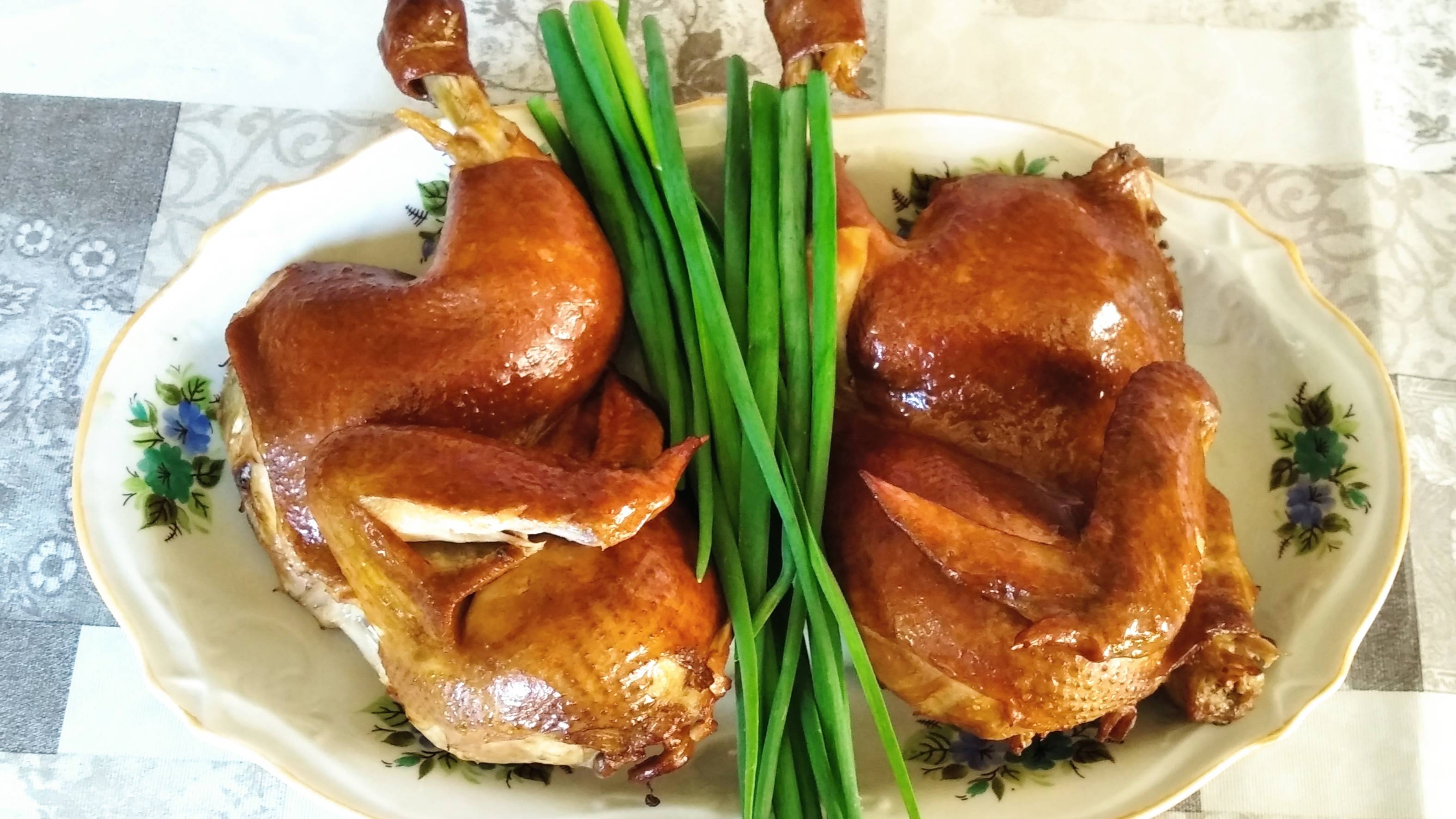 Копченая курица.