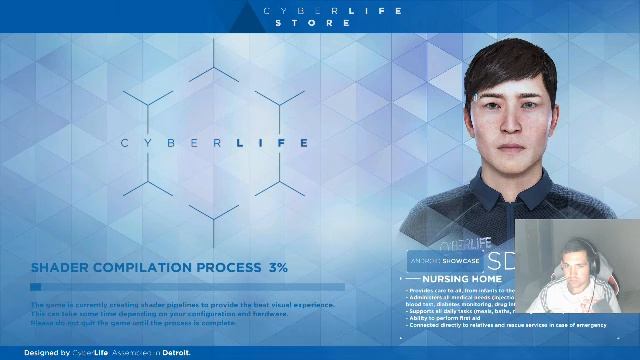 скачал новинку Detroit: Стать Человеком смотреть онлайн