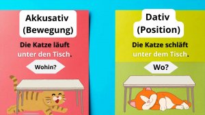 Akkusativ или Dativ? Учить немецкий для начинающих (A1)