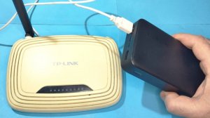 Интернет без света. Как подключить роутер от повербанка