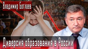 Диверсия образования в России #ВладимирБоглаев #ИгорьГончаров