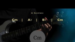 Deeply Emotioonal Rock Ballad Guitar Backing Track in Cm