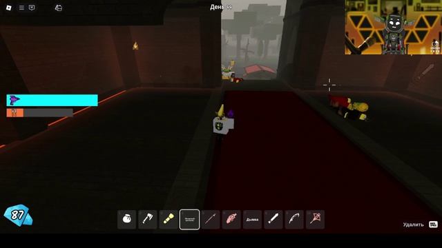99 ночей убиваем короля культистов в лавовом биоме.Roblox смотреть онлайн