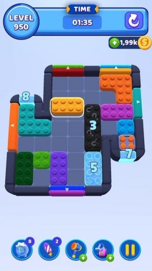 Color Block Jam 950 Уровень