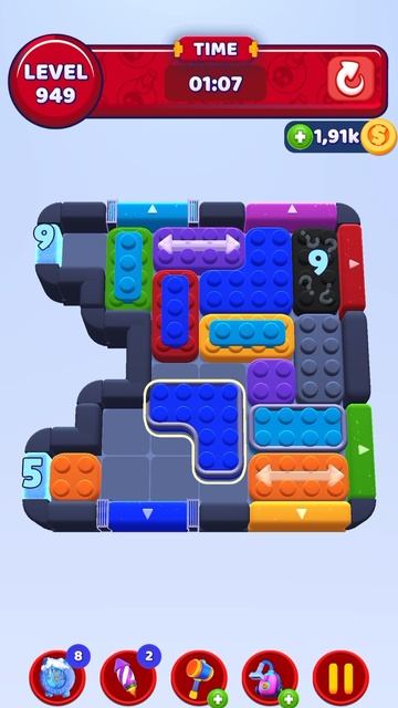 Color Block Jam 949 Уровень смотреть онлайн