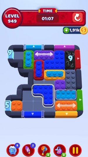 Color Block Jam 949 Уровень