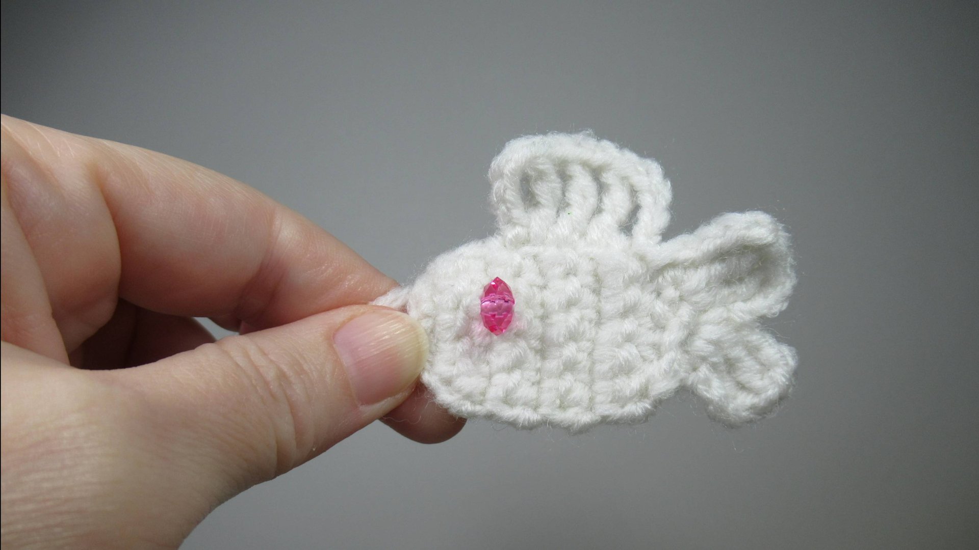 Как связать рыбку крючком без отрыва нити смотреть онлайн