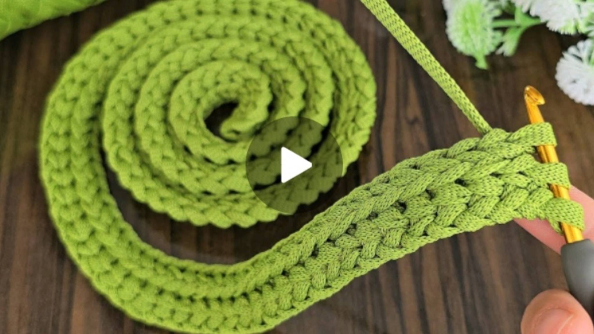 Лента крючком #вязаниекрючком #всевжизнисвязано смотреть онлайн