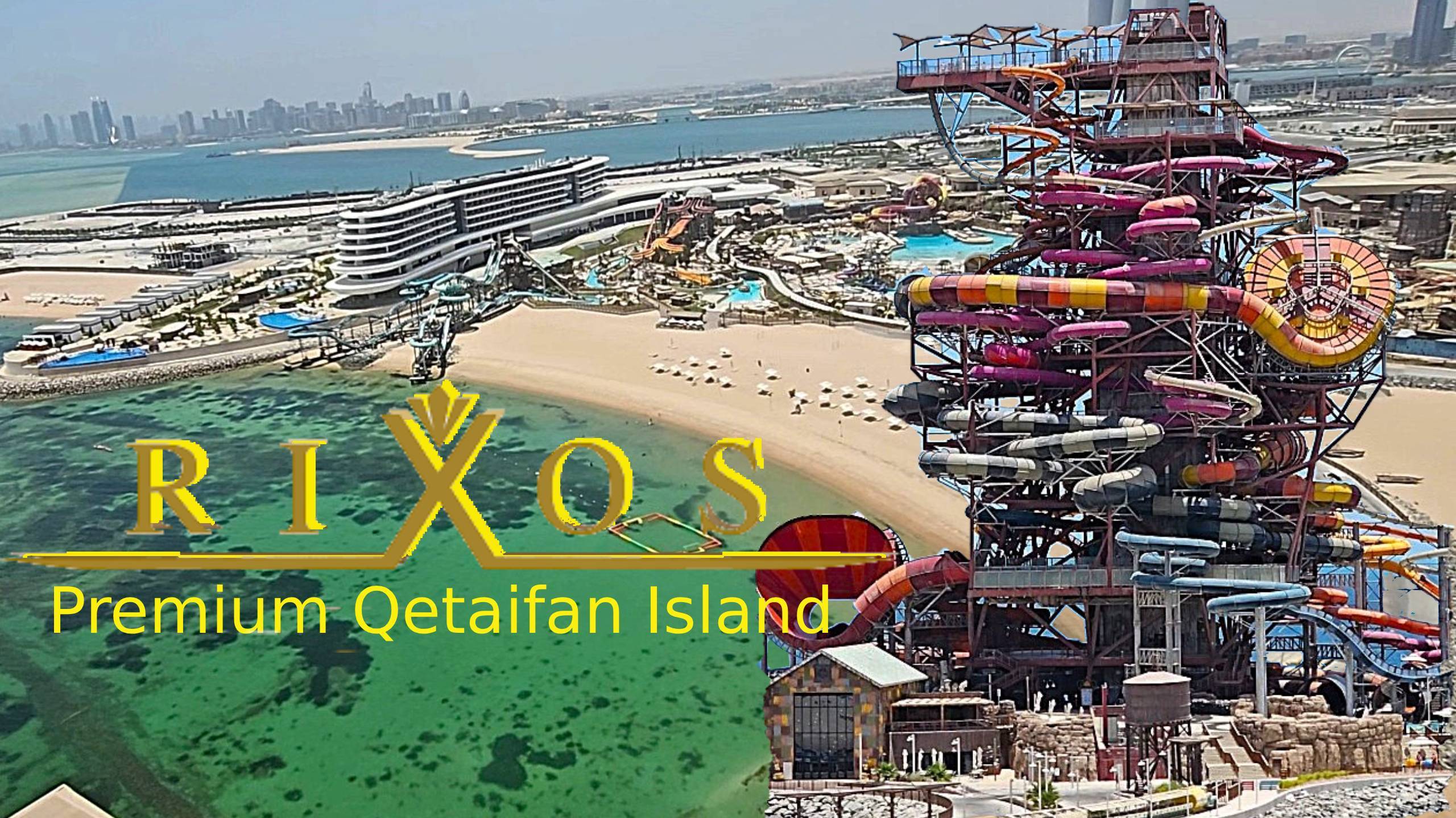 Обзор отеля Rixos Premium Qetaifan Island North 5* номер, еда, аквапарк, что посмотреть Доха Катар смотреть онлайн