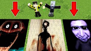 ВЫБЕРИ ПРАВИЛЬНУЮ ЯМКУ МИМИК АО ОНИ САРАНЧА В МАЙНКРАФТ ! AO ONI LOCUST MIMICER STEVE ROBLOX БИТВА