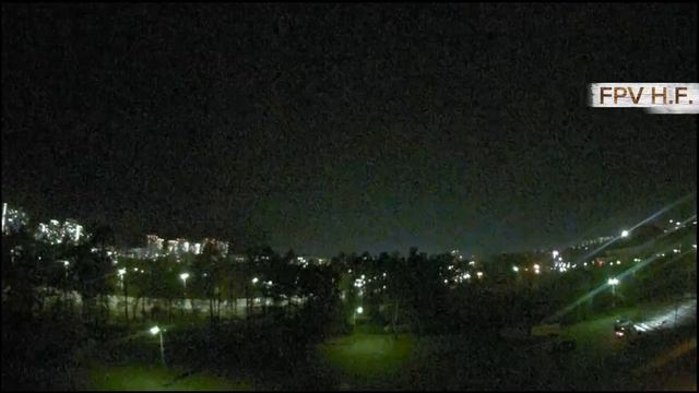 Caddx Nebula nano Vista HD Crux35, ночь.